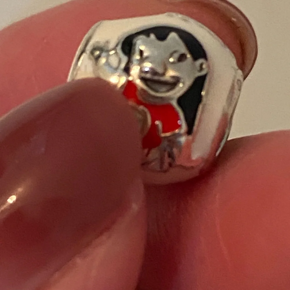 “LIMITED EDITION” EUC- Disney Parks 💯Authentic Pandora Lilo And Stitch Ohana - Picture 11 of 17